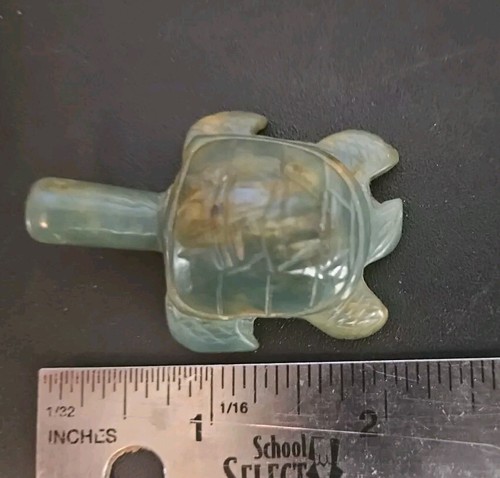 Vintage jade stone - vintage, carved