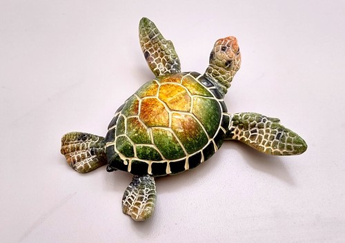 Green sea turtle - sea, figurine