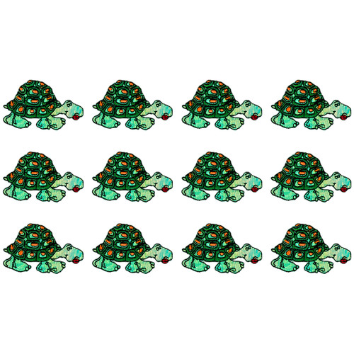 Groovy green turtle - green,